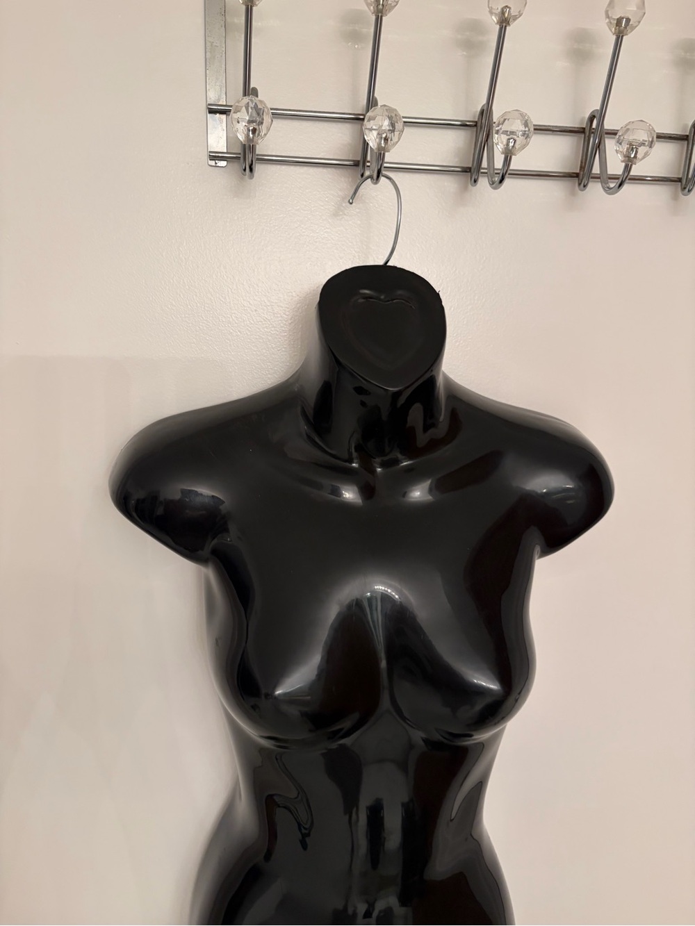 Mannequin Black Torso dress it up so you can post you listings to Poshmark - Picture 3 of 3